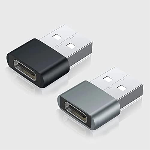 Бърз USB адаптер-C за свързване към USB порт, съвместим с Samsung Galaxy A11 за зарядни устройства, синхронизация, OTG-устройства, като