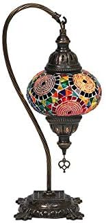 Sudamlasibazaar - Турска Марокански Настолна Лампа с Лебед Шията, Настолна Лампа, Нощна Лампа