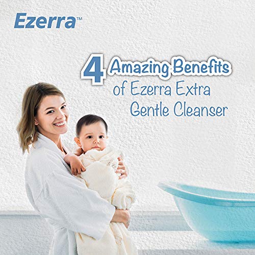 MG EZERRA Extra Нежно Почистване 500 мл - Почиства и овлажнява деликатната кожа на бебето, не отнемане на естествената влага