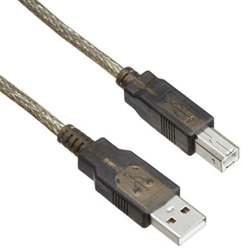 Кабел iBuffalo BSUAB220WH USB 2.0, 6,6 фута (2,0 м), бяла バッァァァァァァァーー