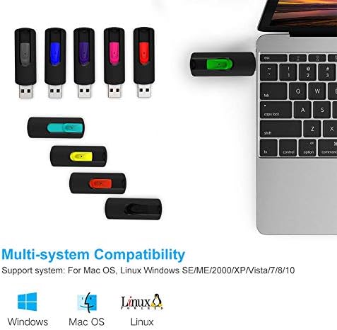 20 Опаковки цветни USB дискове (10 БР включите USB устройства с капацитет 16 GB и 10 x флаш памети с капацитет 32 GB)