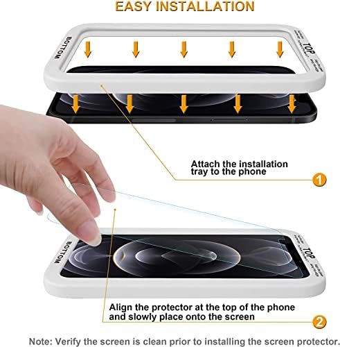 (2 опаковки) Supershieldz е Предназначена за iPhone 14 Plus (6,7 инча) + Защитно фолио за екран от закалено стъкло на обектива на камерата