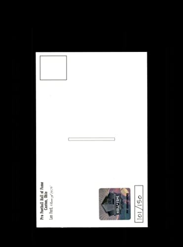 Бронзов Бюст на Лена Форд от Залата на славата по футбол NFL, пощенска Картичка, плака /150 Кафяви
