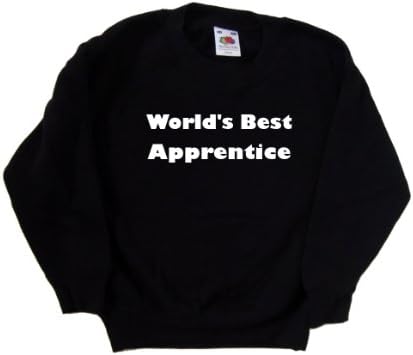 Най-добрата в света на Черна Детска Hoody Apprentice