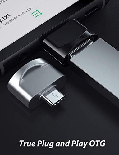 Адаптер Tek Styz C USB за свързване към USB конектора (2 опаковки), който е съвместим с вашия Sony Xperia XZ за OTG със зарядно устройство