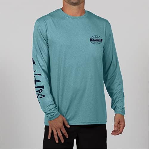 Мъжка риза Salt Живот с Обтягивающими линии и дълъг ръкав Performance Shirt