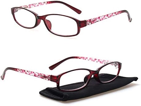 Дамски Очила За четене, 4 Чифта Очила за Четене на Пролетта Панти, Мъжки и Женски Очила за Четене