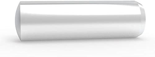 Стандартен дюбел FixtureDisplays® - Метричен M5 X 35 от обичайните легирана стомана с толеранс от +0,004 до +0,009 мм, Леко намазан с