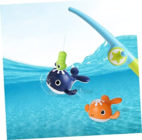 Toyvian 1 Комплект, играчка за Риболов, Извити и заводные играчки, Бебешки Баня, Детски Спортни Играчки, Кит, бебешка Вана, Juguetes,