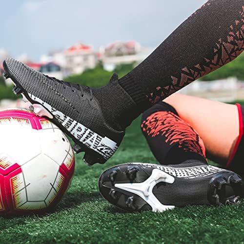 AMZ BSHIDA Мъжки и Женски Футболни Обувки за футбол На закрито, Големи Детски Младежки Футболни Обувки На Открито с Твърдо Покритие