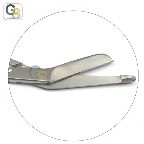 G. S 1 Бинтовые Ножици Lister Премиум-клас Super Cut с 1 Зазубренным Острие и Златна писалка 3,5 инча