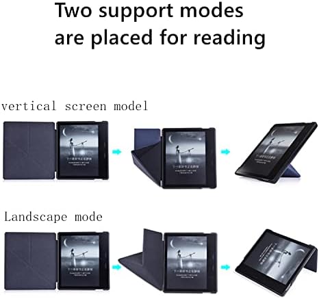 Специално сгъваем калъф-поставка за 6 Kindle 11-то поколение, тънък калъф с функция автоматично изключване. Не е подходящ за 6,8-инчов