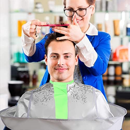 Семейни пелерини за подстригване Чадър за възрастни / детска престилка за фризьорски салон, убирающий косата си с дрехи и пода