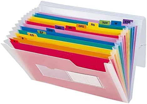 Цветен полипропилен папка Europa 42159 с 13 джобове с формат А4