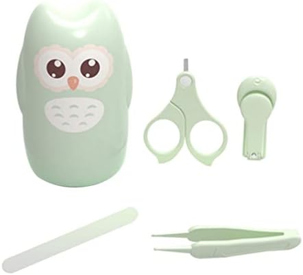 EXCEART Детски нокторезачки Бебешки нокторезачки 4 Опаковки Детски Комплект за грижа за Ноктите Детска Машина За Рязане на Нокти Маникюр Набор от Инструменти за Маник