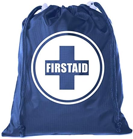 Чанти дантела прозорци от Мато и Хеша за мини-аптечка за първа помощ, чанти за спешна медицинска помощ за лекарства - Тъмно Син CA2655FirstAid