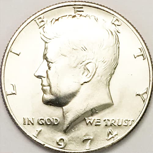 1974 P BU Kennedy Избор в полдоллара на монетния двор на САЩ, Без да се прибягва